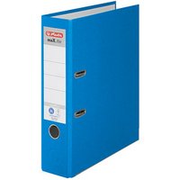 herlitz maX.file nature plus Ordner blau Karton 8,0 cm DIN A4 von Herlitz