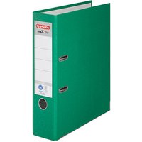 herlitz maX.file nature plus Ordner grün Karton 8,0 cm DIN A4 von Herlitz