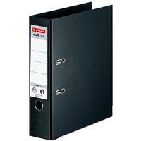 herlitz maX.file protect plus Ordner schwarz Kunststoff 8,0 cm DIN A4 von Herlitz