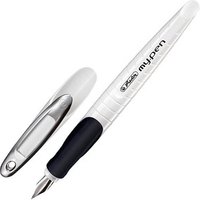 herlitz my.pen Patronenfüller weiß/schwarz M (mittel) von Herlitz