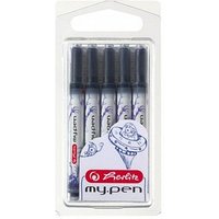 herlitz my.pen Tintenpatronen für Füller königsblau 5 St. von Herlitz