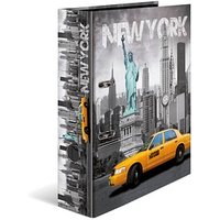 10 HERMA Trendmetropolen Motivordner New York 7,0 cm DIN A4 von Herma