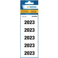 100 HERMA Inhaltsschilder 2023 weiß von Herma