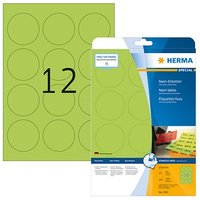 240 HERMA Etiketten 5155 grün 60,0 x 60,0 mm von Herma