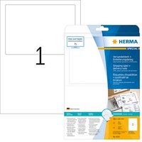 25 HERMA Adressetiketten 8316 weiß 182,0 x 130,0 mm von Herma