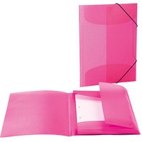 3 HERMA Sammelmappen DIN A4 pink transparent von Herma