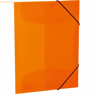 3 x HERMA Sammelmappe A4 PP Neon orange von Herma