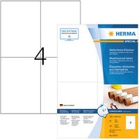 320 HERMA wetterfeste Etiketten weiß 105,0 x 148,0 mm von Herma