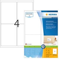 400 HERMA Etiketten 4250 weiß 99,1 x 139,0 mm von Herma