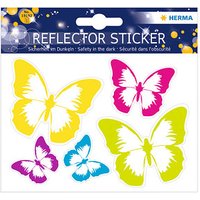 5 HERMA reflektierende Aufkleber Schmetterlinge von Herma