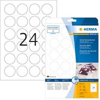 600 HERMA Sicherheitsetiketten 4234 weiß 40,0 x 40,0 mm von Herma