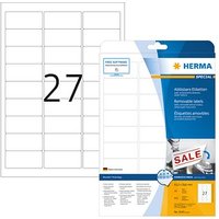 675 HERMA Etiketten 4347 weiß 63,5 x 29,6 mm von Herma