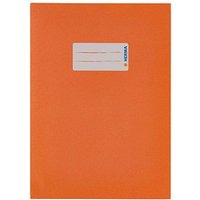 HERMA Heftumschlag glatt orange Papier DIN A5 von Herma