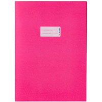 HERMA Heftumschlag glatt pink Papier DIN A4 von Herma