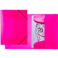 HERMA Sammelmappe Neon DIN A4 neon-pink von Herma