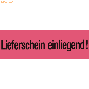 HERMA Versandzettel 39x118mm 'Lieferschein einliegend' VE=1000 Stück von Herma