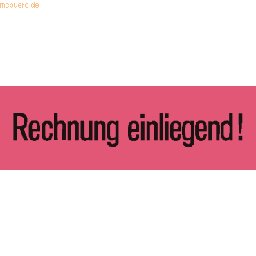 HERMA Versandzettel 39x118mm 'Rechnung einliegend' VE=1000 Stück HERMA Versandzettel 39x118mm 'Rechnung einliegend' VE=1000 Stück von Herma