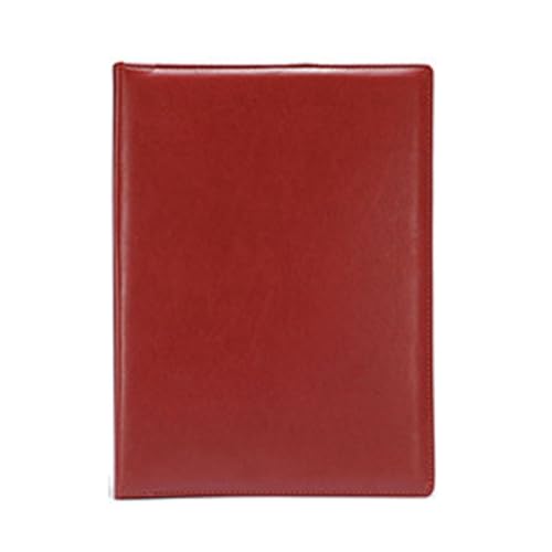 Hermosiey A4 PU-Padfolio-Aktenordner, Portfolio, Geschäftsdokumentenhalter, Metall-Klemmbrett-Pad, Dokumenten-Organizer-Halter, Einfach zu Bedienen, A von Hermosiey