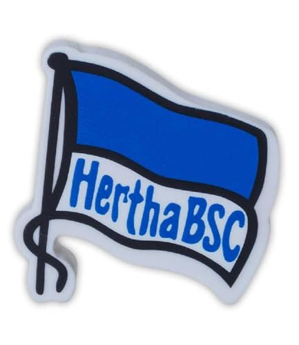 Hertha BSC Berlin Radiergummi - Fahne pur - Logo Radierer HBSCB von Hertha BSC