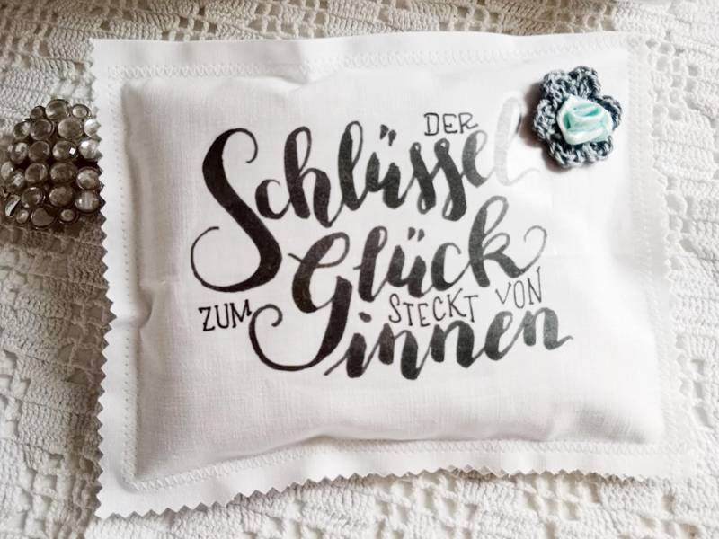 Lavendelkissen Duftkissen Aromakissen Lieblingsmensch Freunde Geschenke Idee von Herzmensch01