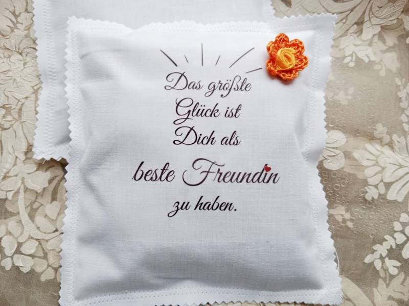 Lavendelkissen Duftkissen Aromakissen Lieblingsmensch Freundin Geschenke Idee von Herzmensch01