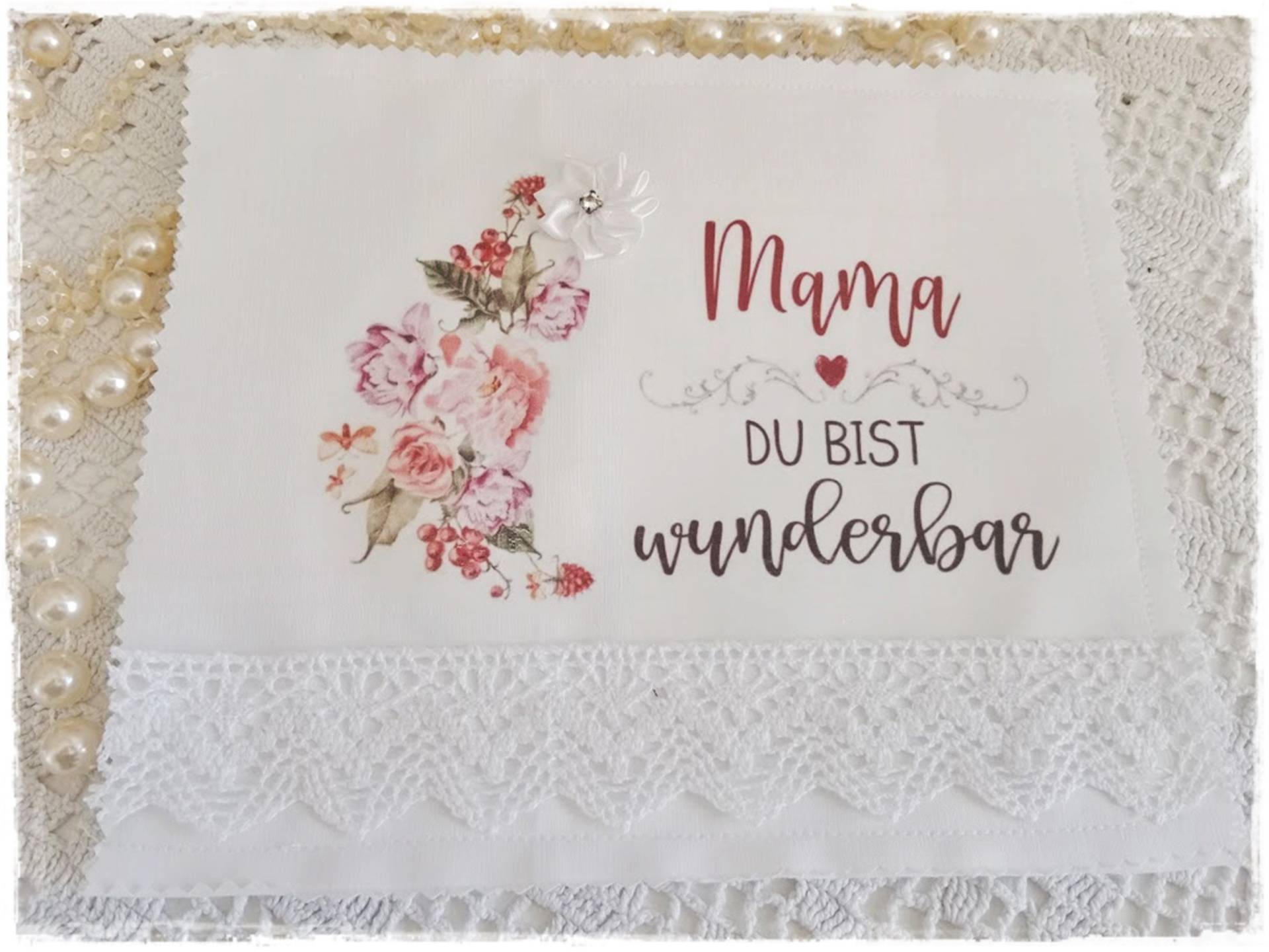 Lavendelkissen Duftkissen Muttertag Mama Du Bist Wunderbar.. Geschenke Idee von Herzmensch01