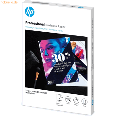 Hewlett Packard HP 3VK91A InkJet, PageWide und Laser Prof. Business Pa von Hewlett Packard