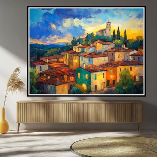 Diamond Painting Landschaft Diamond Painting Kinder Baum Diamant Bilder, 5D DIY Diamant Kunst Malerei Mosaik Bastelset Erwachsene Kreuzstich Stickerei Set Deko Wohnzimme, Geschenke 30x50cm B-528 von Hewuiwea