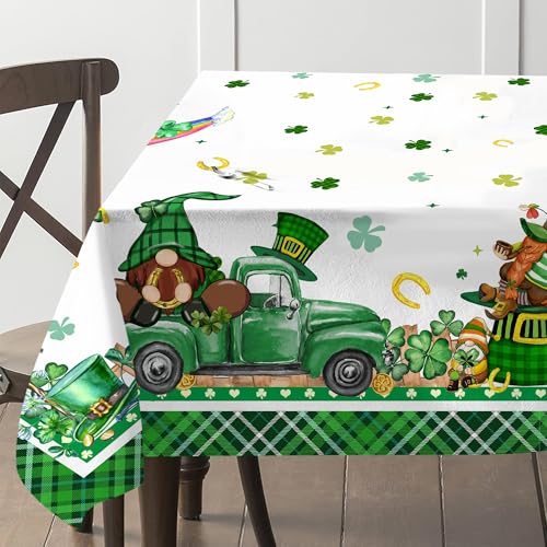 Hexagram St. Patricks Day Tischdecke mit Wichtel, 152 x 213 cm von Hexagram