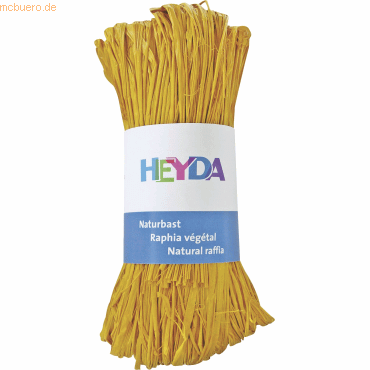 5 x Heyda Naturbast 50g dottergelb von Heyda