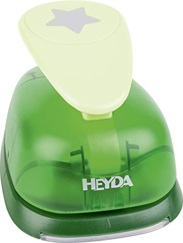 Heyda 203687563 Motivstanzer XXXL Motivgröße circa 6,5 cm, Motiv Stern von Heyda