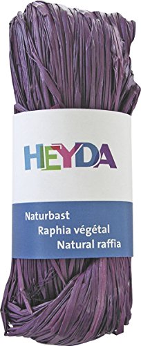 Heyda Naturbast | violett, 50 g von Heyda