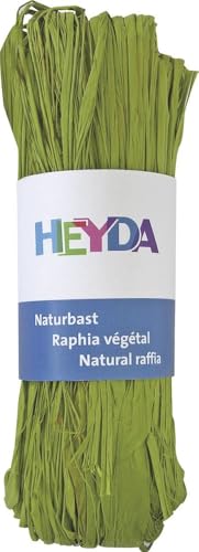 Heyda Naturbast 50g lindgrün von Heyda