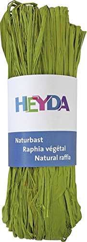 Heyda Naturbast 50g lindgrün von Heyda