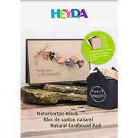 Naturkarton Block - DIN A3 von Heyda