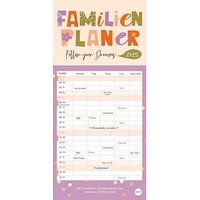 Heye Familienkalender Design 2025 von Heye