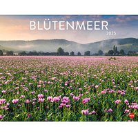 Heye Monats-Wandkalender Blütenmeer 2025 von Heye