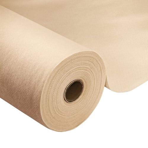 Tischdeckenrolle,Helles apricot,1.18 × 25m,1 Rolle Tischdecke,Einweg Vlies Stoffähnlich,ideal für Jede Party,Hochzeit,Geburtstagsfeier,Gastronomie,Größe und Farbe nach Wahl von HiBeauty PRO