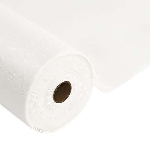 Tischdeckenrolle,Weiß,0.3 × 25m,1 Rolle Tischdecke,Einweg Vlies Stoffähnlich,ideal für Jede Party,Hochzeit,Geburtstagsfeier,Gastronomie,Größe und Farbe nach Wahl von HiBeauty PRO