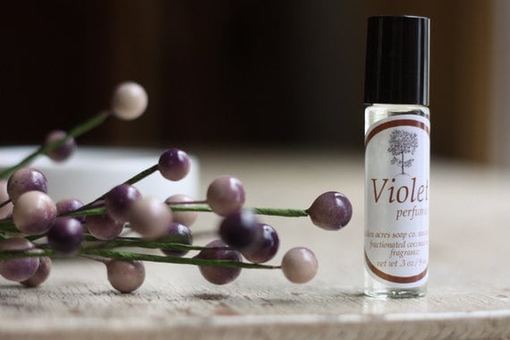Violettes Parfümöl - Leichter Frühlingsduft von HiddenAcresSoapCo