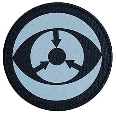 SCP Mobile Task Forces Eta-10 "See No Evil" IR-Patches, taktische Militär-Applikation für Kleidung, Hut, Tasche, Jacken, Rucksack, IR-Patch von High Quality Patches Store