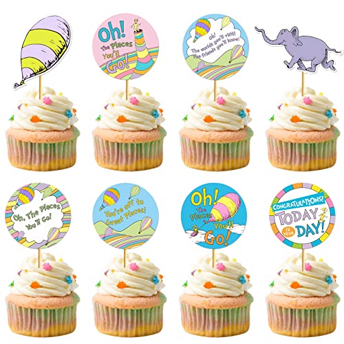 2 x D-Ohplaces22129 Party-Dekorationen, Party-Banner, Party-Cupcake-Topper von HigzYovn