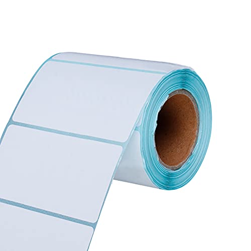 Etiketten Rolle Selbstklebend Klebeettiketten Lösbar Ettiketten Rolle Klebrige 500 Stück 80 Mm * 60 Mm Gefrieretiketten Stationäre Etiketten Thermoetikett Selbstklebende Adressetiketten Auf Rolle von Hileyu