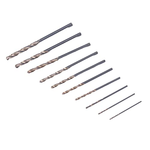 HSS-Bohrer-Set Mini-Spiralbohren Schnitzen Lochen Holzbohrer-Sets Kleine Bohrer Holzbearbeitungswerkzeuge 0,8Mm - 3,0 Mm Hartmetallbohrer von Hilitand