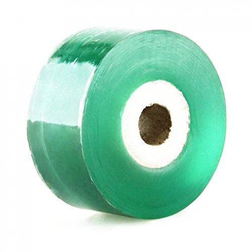 Hilitand PVC Pfropfband zum Pfropfen von Obstbäumen Pfropfmembran ausziehbar Gartenwerkzeug 2 cm x 100 m von Hilitand