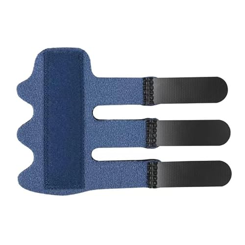 Handmade finger cots with cross stitch special protective sheath - blue von HilmGear