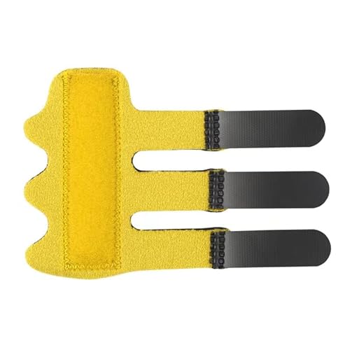 Protective finger cots, anti prick and anti slip finger cots, nail top needle sewing tool - yellow von HilmGear