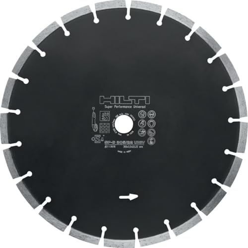 DIAMANTTRENNSCHEIBE SP UNIVERSAL Trennscheibe 230/22 mm, für Winkelschleifer, Schneidemaschine, Trennschleifer, Mauerwerk, Naturstein, Beton von Hilti