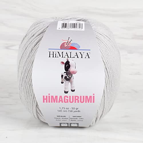 Himalaya Himagurumi Amigurumi-Garn, 50 % Baumwolle, 50 % Acryl, 1 Knäuel à 50 g, 145 m, Garngewicht 4 M, Farbe 75 von Himalaya Yarn