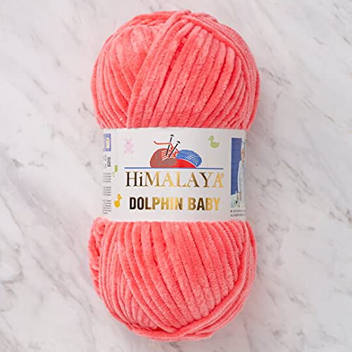 Himalaya Delphin Baby Garn, 3 Stück, 395 Meter, 3 x 100 g, super sperriges Babydeckengarn (80332) von Himalaya Yarns